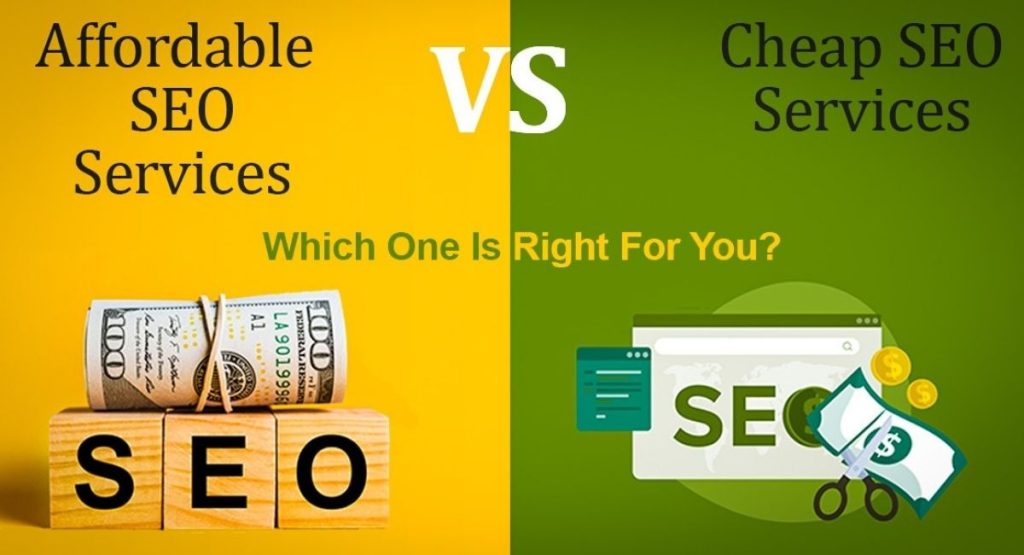 Differentiating Cheap vs. Affordable SEO