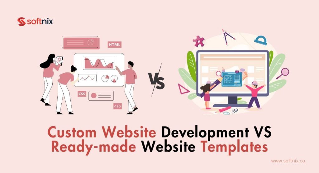 Custom Website Development vs Ready-made Website Templates