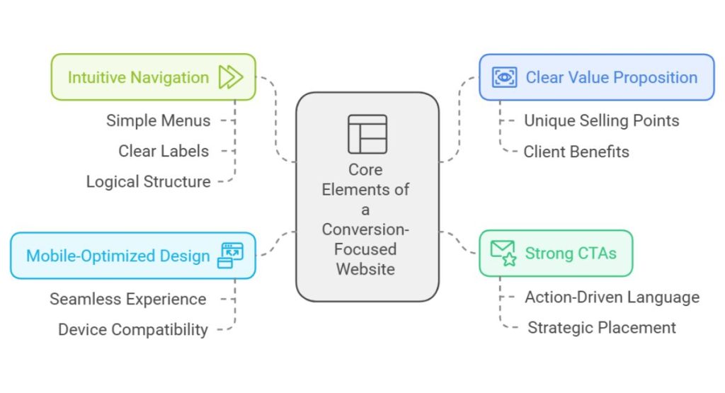 Core Elements of a Conversion-Focused Website